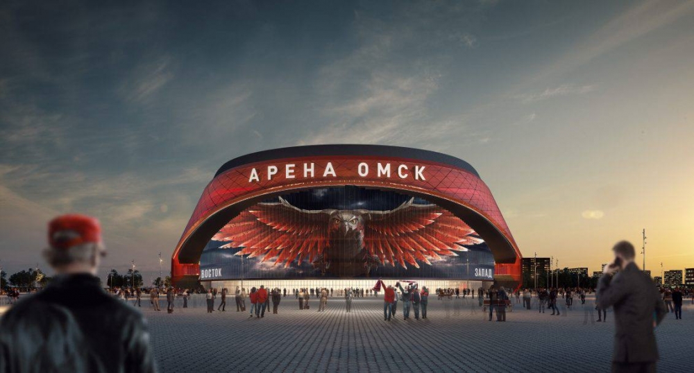 «Авангард» показал, как будет выглядеть новая «Арена Омск»