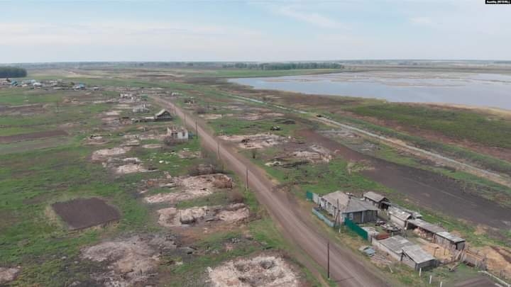Президент Татарстана выделил 3 миллиона сгоревшей омской деревне