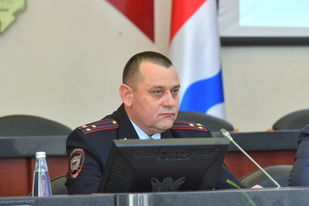 Личному составу представили нового начальника омской полиции