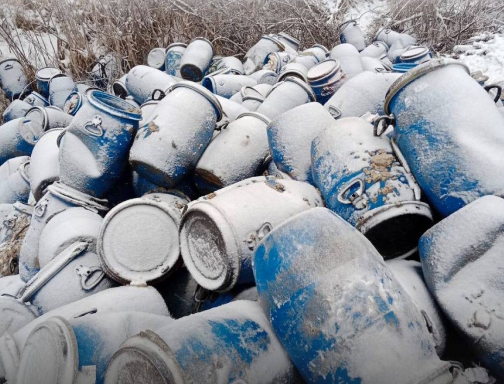 В Омске незаконно организовали склад химических отходов