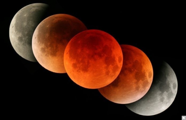 Омичи смогут увидеть лунное затмение и суперлуние одновременно