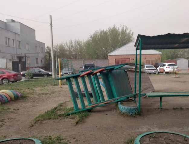 В Омской области снова объявлено штормовое предупреждение 