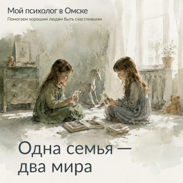 Одна семья — два мира: почему сёстры по-разному помнят одно и то же