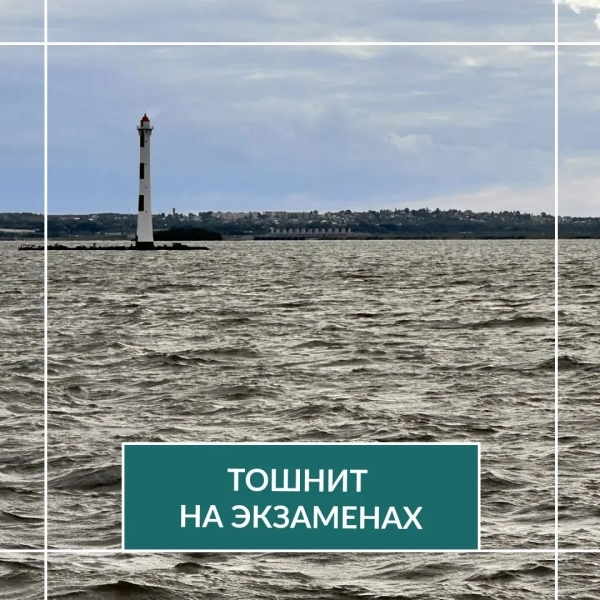 Подростка тошнит на экзаменах 