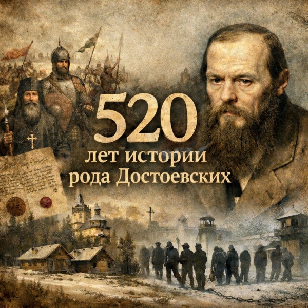 520 лет истории рода Достоевских