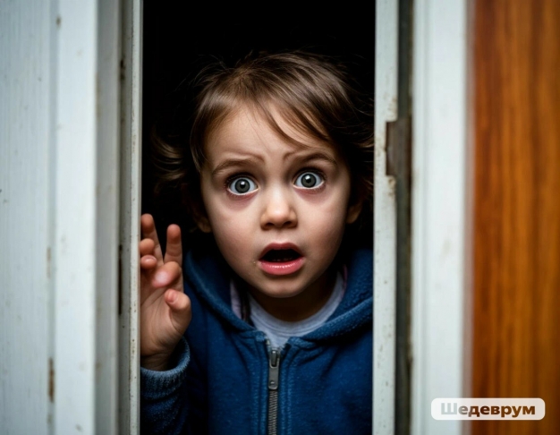 Ребенок боится войти в помещение, полное людей