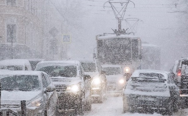 В Омске потеплеет из-за снежного шторма