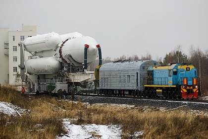 На космодром Плесецк привезли вторую ракету «Ангара» с омского завода «Полёт»