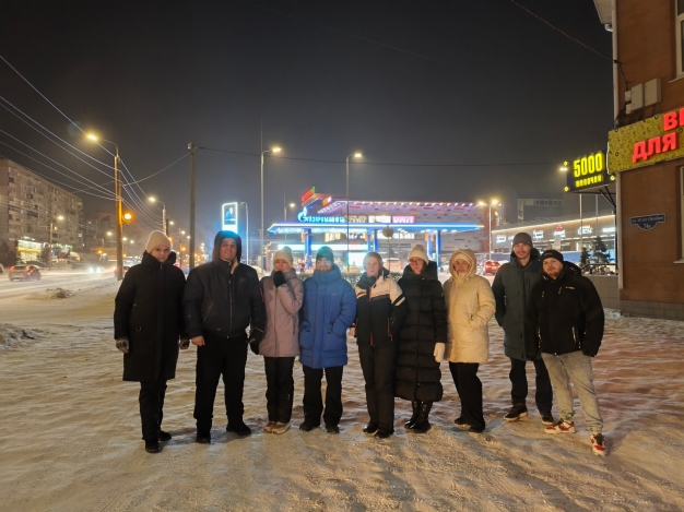 Экипаж «ЛизаАлерт» встретил продрогшего человека в городке Нефтяников...