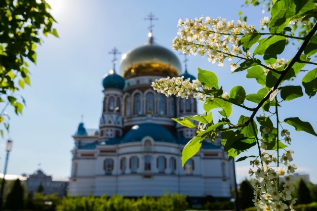 Весна в Омске