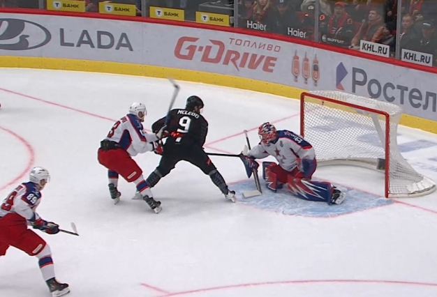 «Авангард» начал четвертьфинальную серию с «сухой» победы над ЦСКА