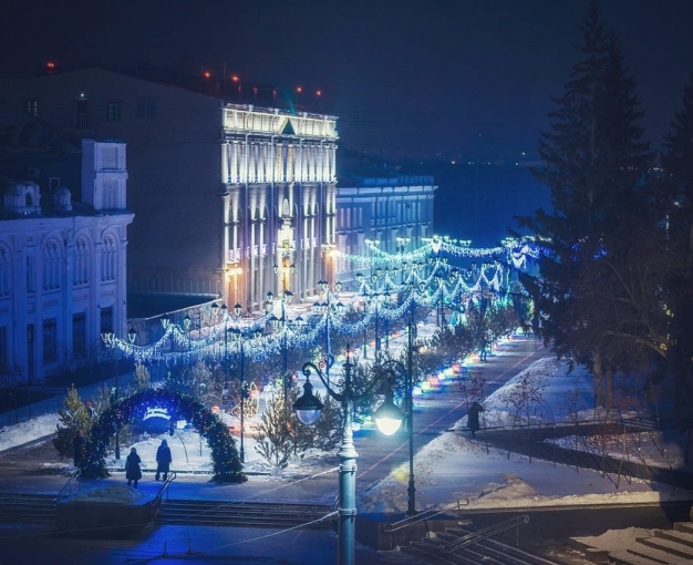 В Омске в третий раз открылся «Зимний Любинский»