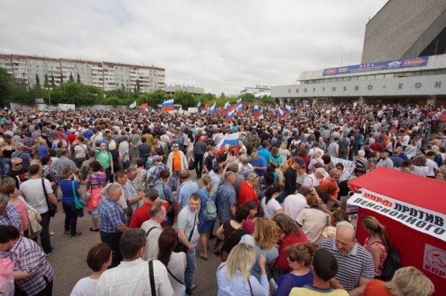 В Омске на митинге против повышения пенсионного возраста выступит глава «Яблока» Слабунова