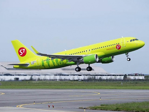 Рейс S7 Airlines ненадолго связал Омск и Новосибирск