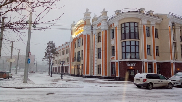 В Омск вернулась зима