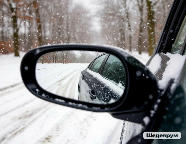 Непогода в Омской области: метель, снежные заносы и похолодание