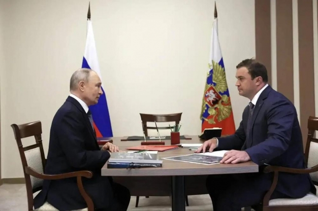 Виталий Хоценко рассказал Владимиру Путину о работе комплекса «Биосфера» в Омске