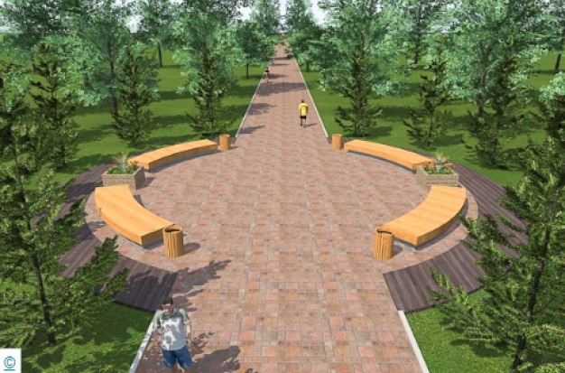 В «Восточной роще» будут проложены велосипедные дорожки и построена игровая площадка