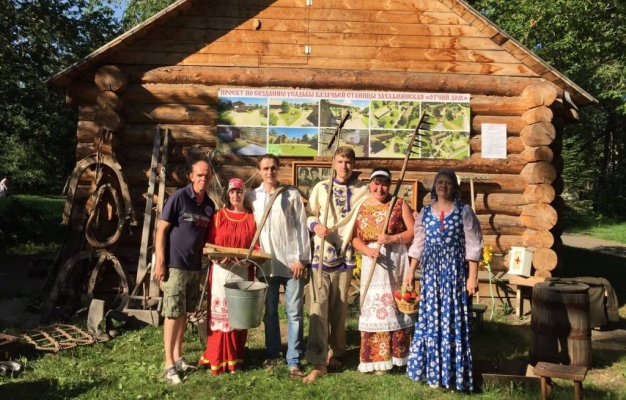 Казачья усадьба в центре Омска