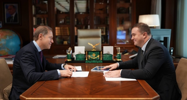 Виталий Хоценко: «Обсудили с Первым заместителем Председателя Правительства России создание в Омске нового шинного завода с объемом инвестиций порядка 50 млрд рублей»