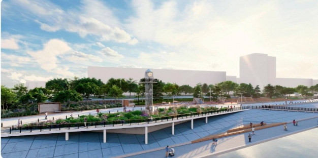 Омские власти показали, как будет выглядеть набережная Тухачевского