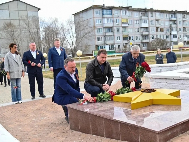 Губернатор Виталий Хоценко побывал в Омском районе с рабочим визитом