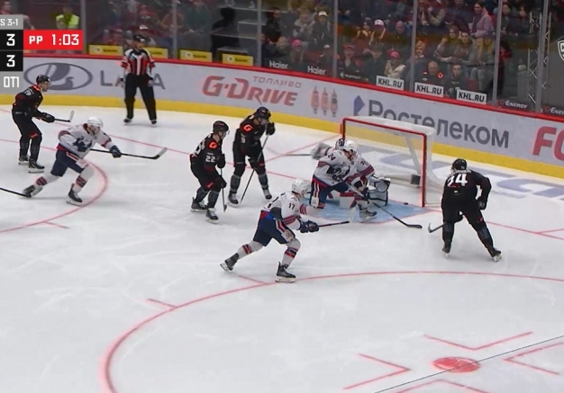 Второй подряд дубль Прохоркина вывел «Авангард» в четвертьфинал Кубка Гагарина