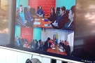 Омский и Пий-Хемский районы провели первый телемост по вопросам межмуниципального сотрудничества