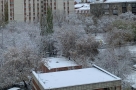 В среду Омск снова накроет снег