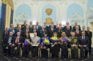 Бурков вручил знак «За служение Омской области» Мореву, Кардаеву и Кокорину