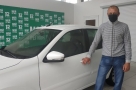 Омич получил первый из пяти автомобилей LADA Granta в акции «Мой регион»