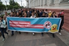 В  Омске задержали около 60 участников несанкционированного митинга — СМИ