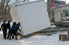 В Центральном округе Омска до конца марта вынесут все незаконные киоски
