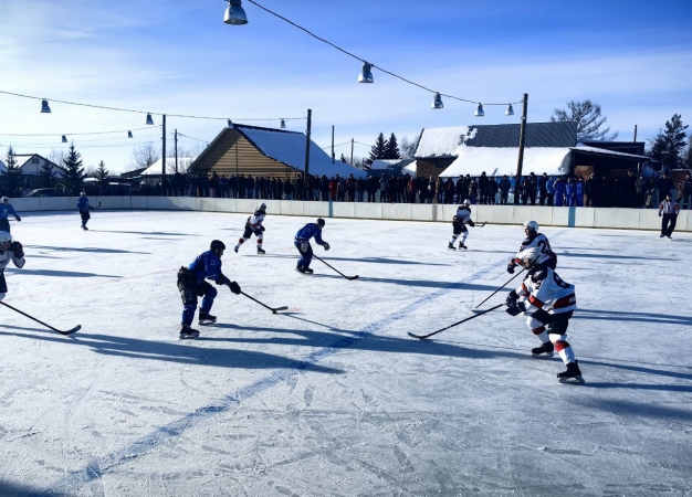 Ледовая дружина из Новоомского выиграла первенство Омского района