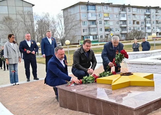 Губернатор Виталий Хоценко побывал в Омском районе с рабочим визитом