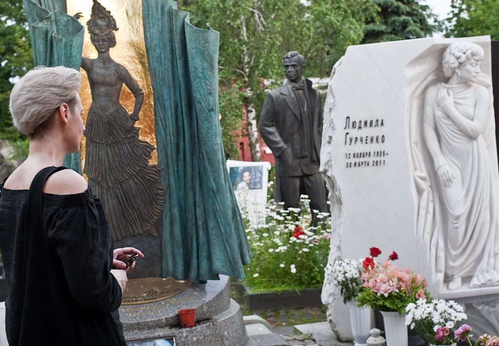 Могила гурченко. Памятник Людмиле Гурченко. Могила л.Гурченко.