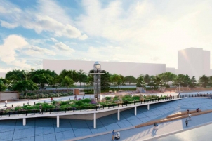 Омские власти показали, как будет выглядеть набережная Тухачевского