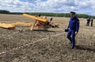 Росавиация: причиной падения самолёта под Омском стал открывшийся капот