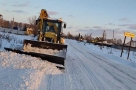 Как в Омском районе устраняли последствия рекордного снегопада