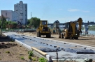 Благоустройство набережной Иртыша в районе пляжа «Центральный-2» завершится в этом году