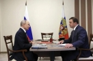 Виталий Хоценко рассказал Владимиру Путину о работе комплекса «Биосфера» в Омске